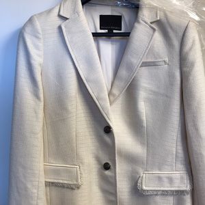 Cream blazer